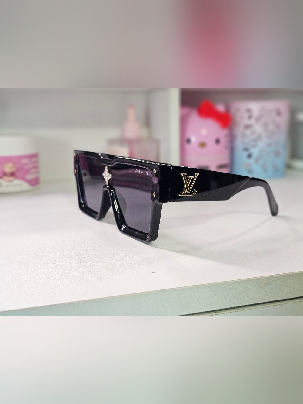 Louis Vuitton Z1578W Cyclone Black Sunglasses